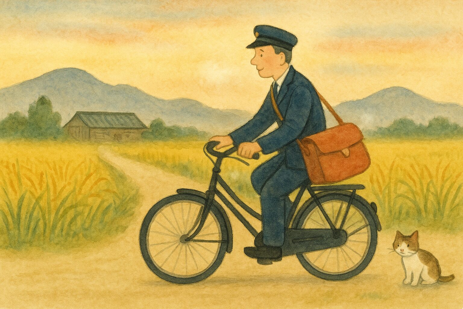 昭和の郵便局員